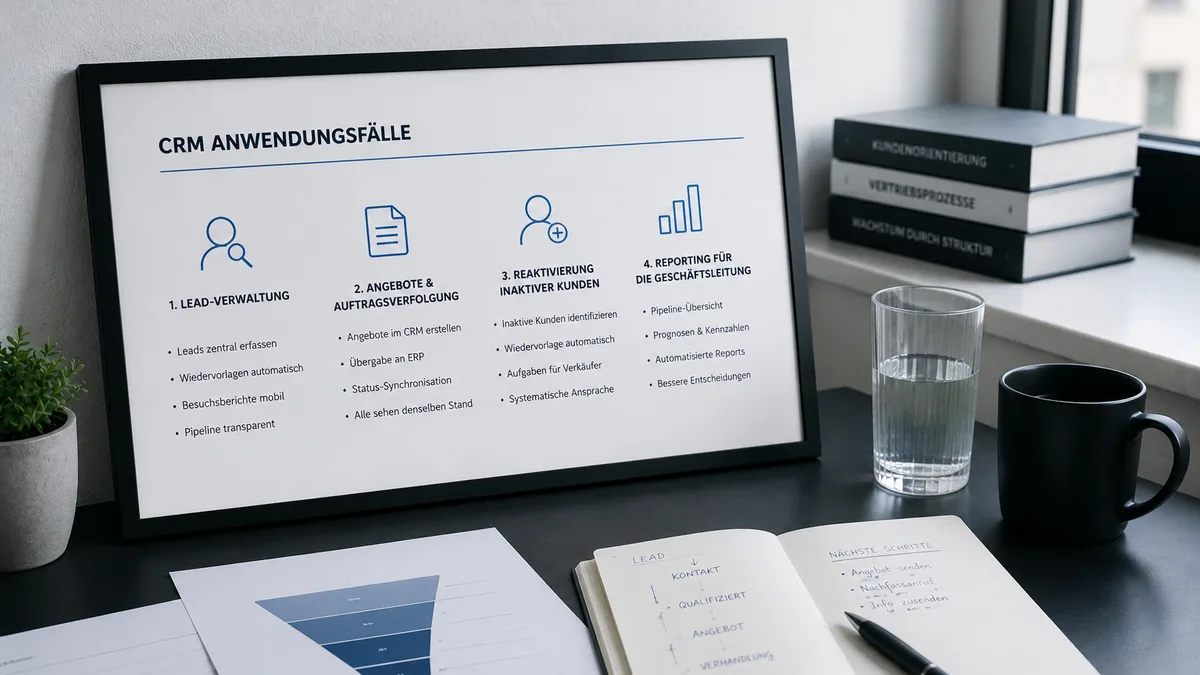 CRM für den Vertrieb: Anwendungsfälle aus der Praxis